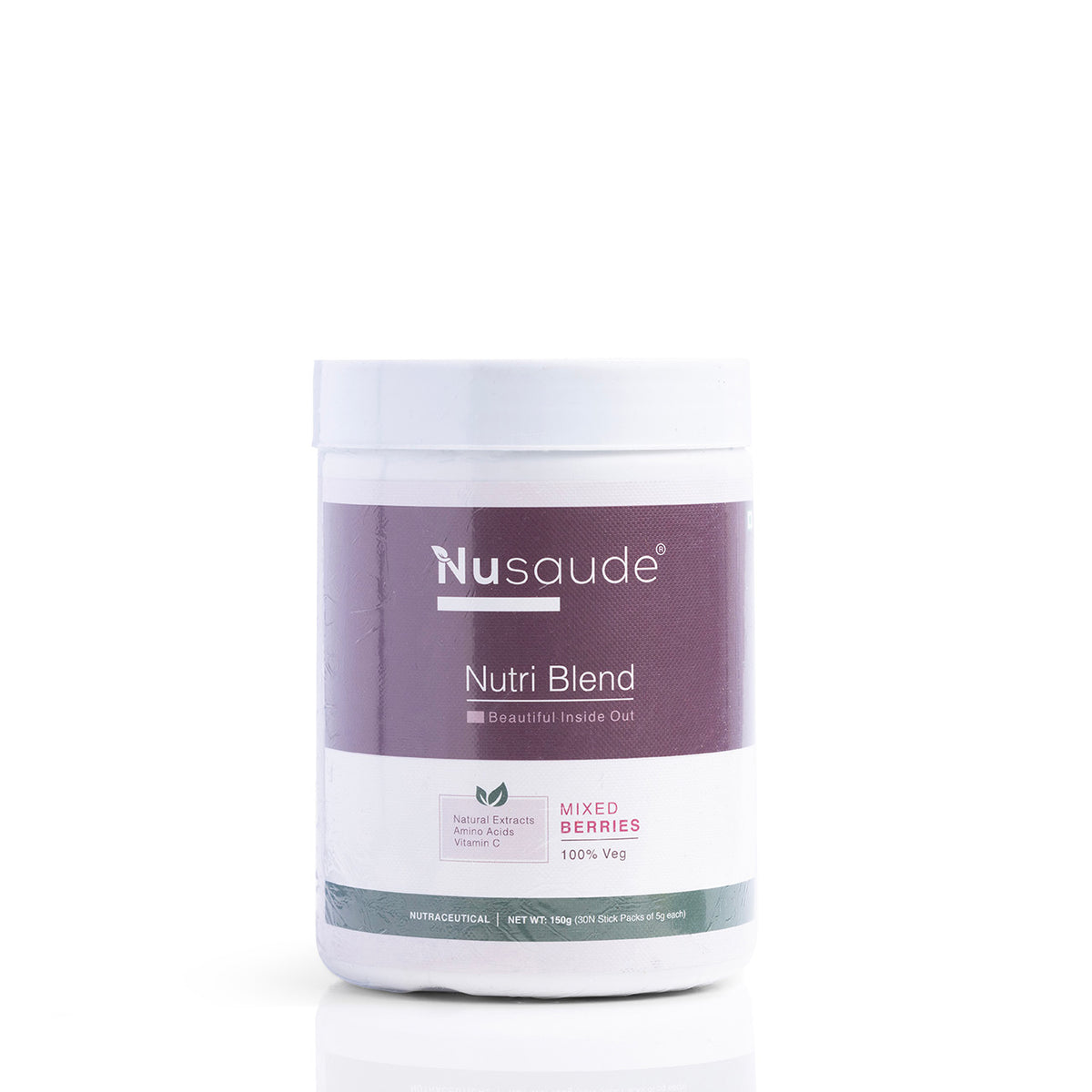Nusaude collagen Mixed Berries Flavour