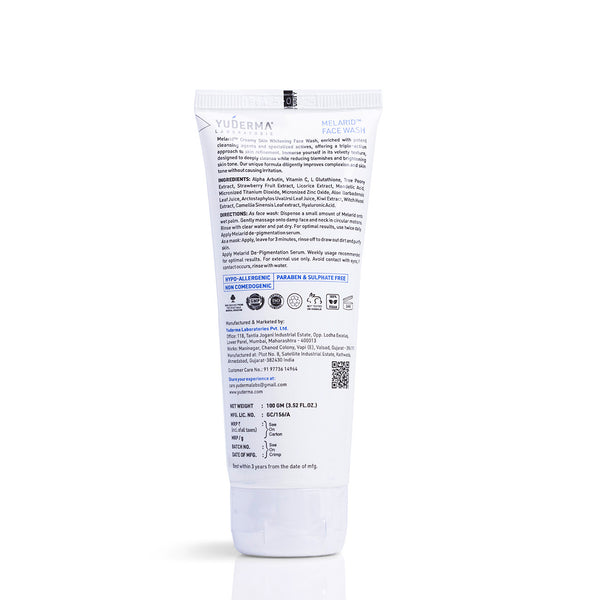 Melarid Triple Action Face Wash