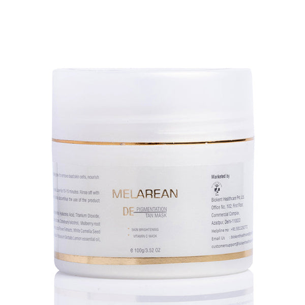 Melarean de pigmentation tan mask