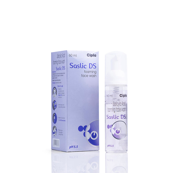 Saslic DS Foaming Face Wash