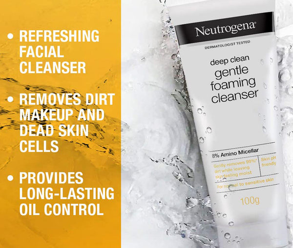 Neutrogena Deep Clean Gentle Foaming Cleanser
