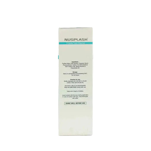 Nusplash Creamy Face Cleanser