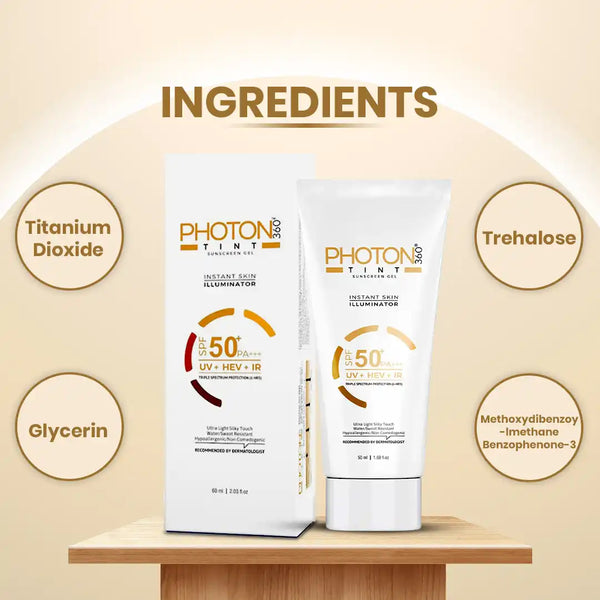 Aclaris Photon Tint 360 Sunscreen Gel SPF 50+ PA+++