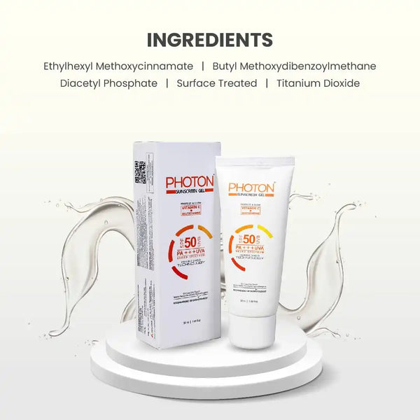 Aclaris Photon Sunscreen Gel SPF 50 PA+++