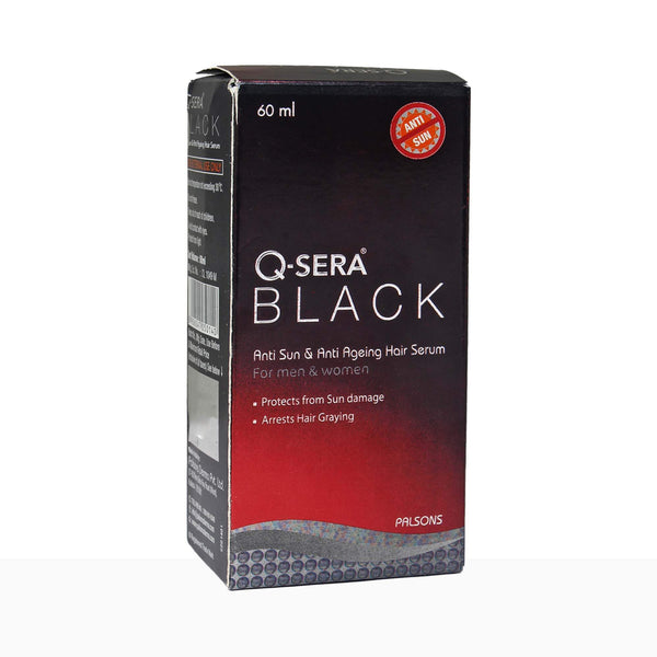 Q-Sera Black Serum Anti Sun & Anti Ageing Hair Serum