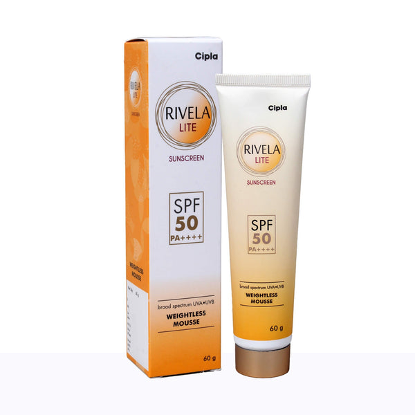 Rivela Lite Sunscreen SPF 50 PA++++