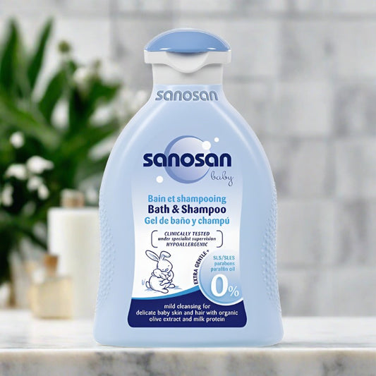 Sanosan Baby Bath & Shampoo - Sarinskin
