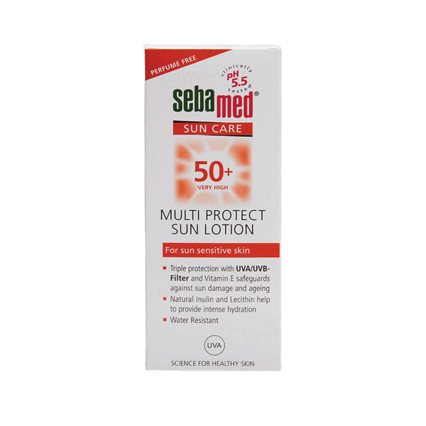 Sebamed Sun Care Multi Protect Sunscreen Lotion SPF 50+ For Sun Sensitive Skin
