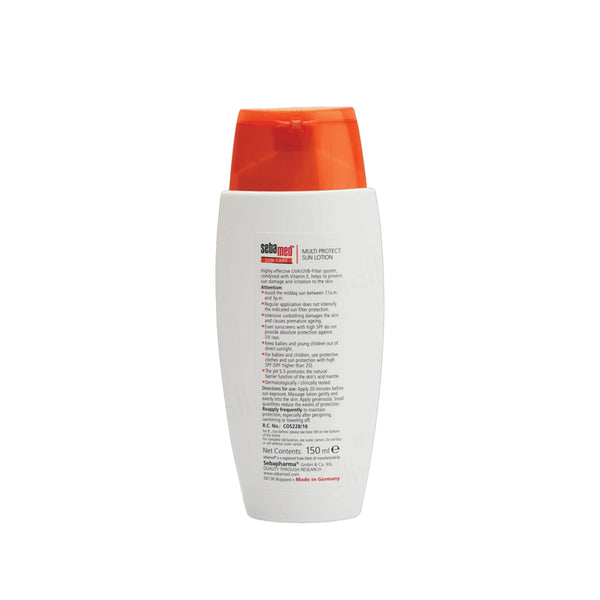 Sebamed Sun Care Multi Protect Sunscreen Lotion SPF 50+ For Sun Sensitive Skin