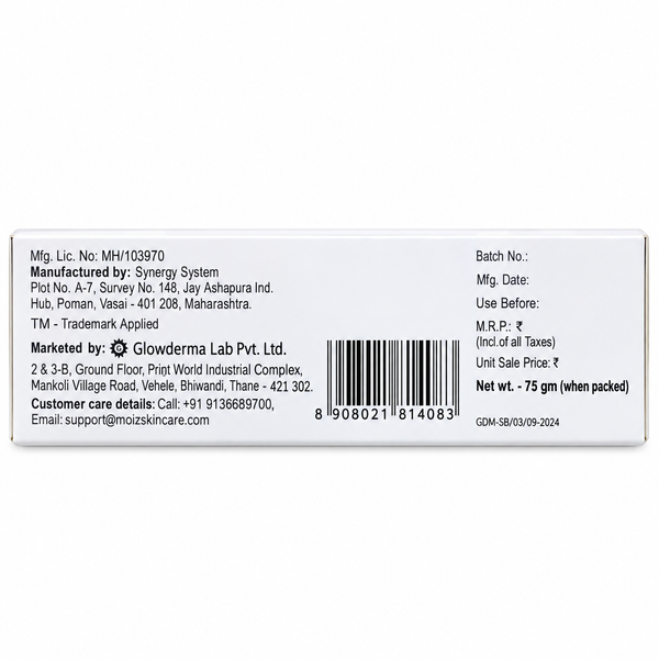 Moiz Syndet Bar Soap