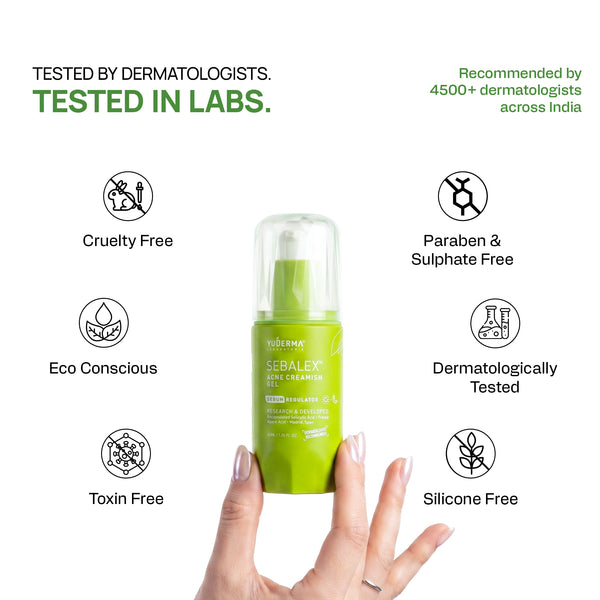 Yuderma Sebalex Acne Creamish Gel