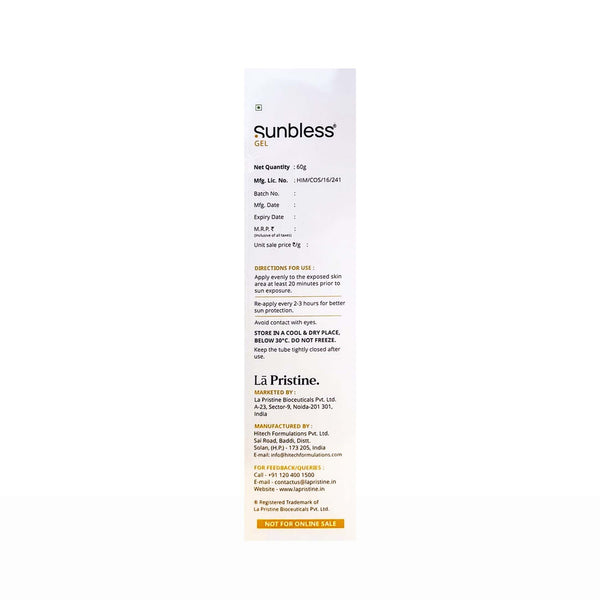 Sunbless Anti Pollution Sunscreen Gel SPF 50+ PA+++