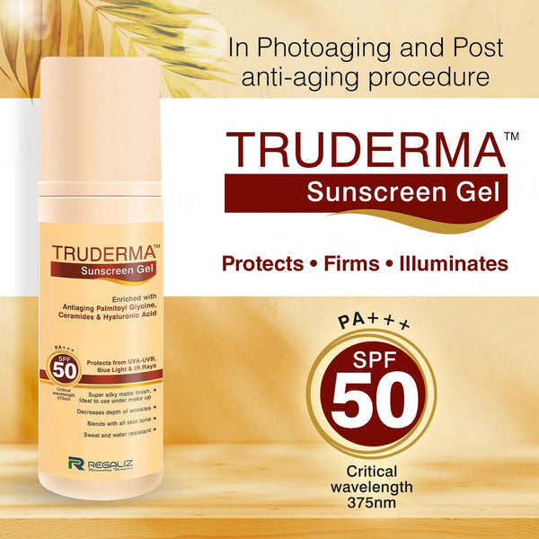 Truderma Sunscreen Gel SPF 50 PA+++