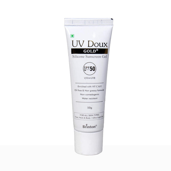 UV Doux Gold Silicone Sunscreen Gel SPF 50 PA+++