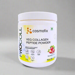 Cosmofix Procoll Veg Collagen Peptide Powder - Strawberry Flavour