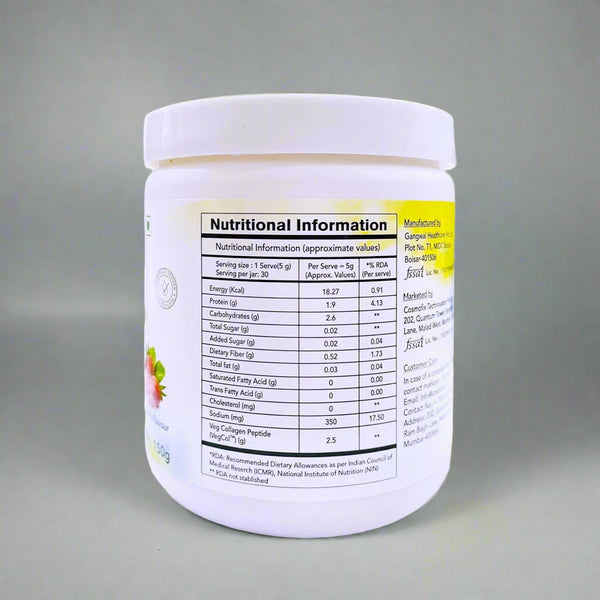Cosmofix Procoll Veg Collagen Peptide Powder - Strawberry Flavour