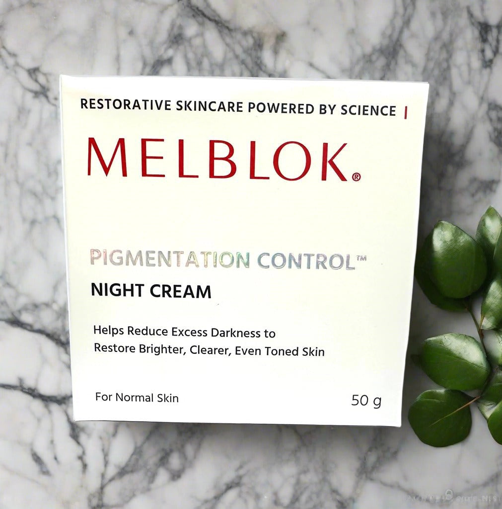 Melblock pigmentation control night cream