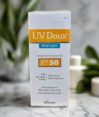 UV Doux anhydrous sunscreen gel SPF 50