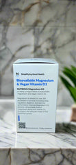 Nutrova Magnesium + D3 Tablets