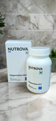 Nutrova Magnesium + D3 Tablets by Sarin Skin