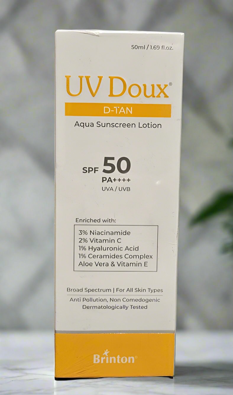 UV Doux D-Tan Aqua Sunscreen Lotion