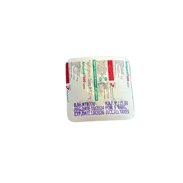 Aziquest 500mg Tablet