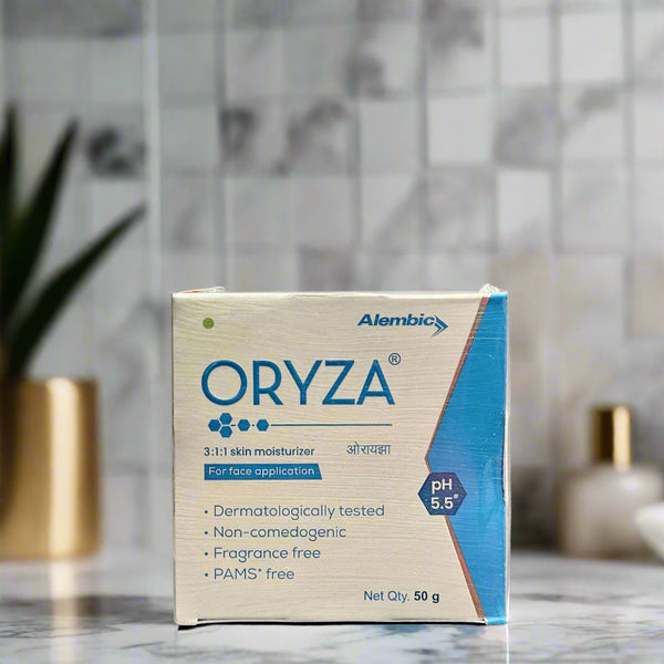 Oryza Skin Moisturiser Cream for Combination and Dry Skin