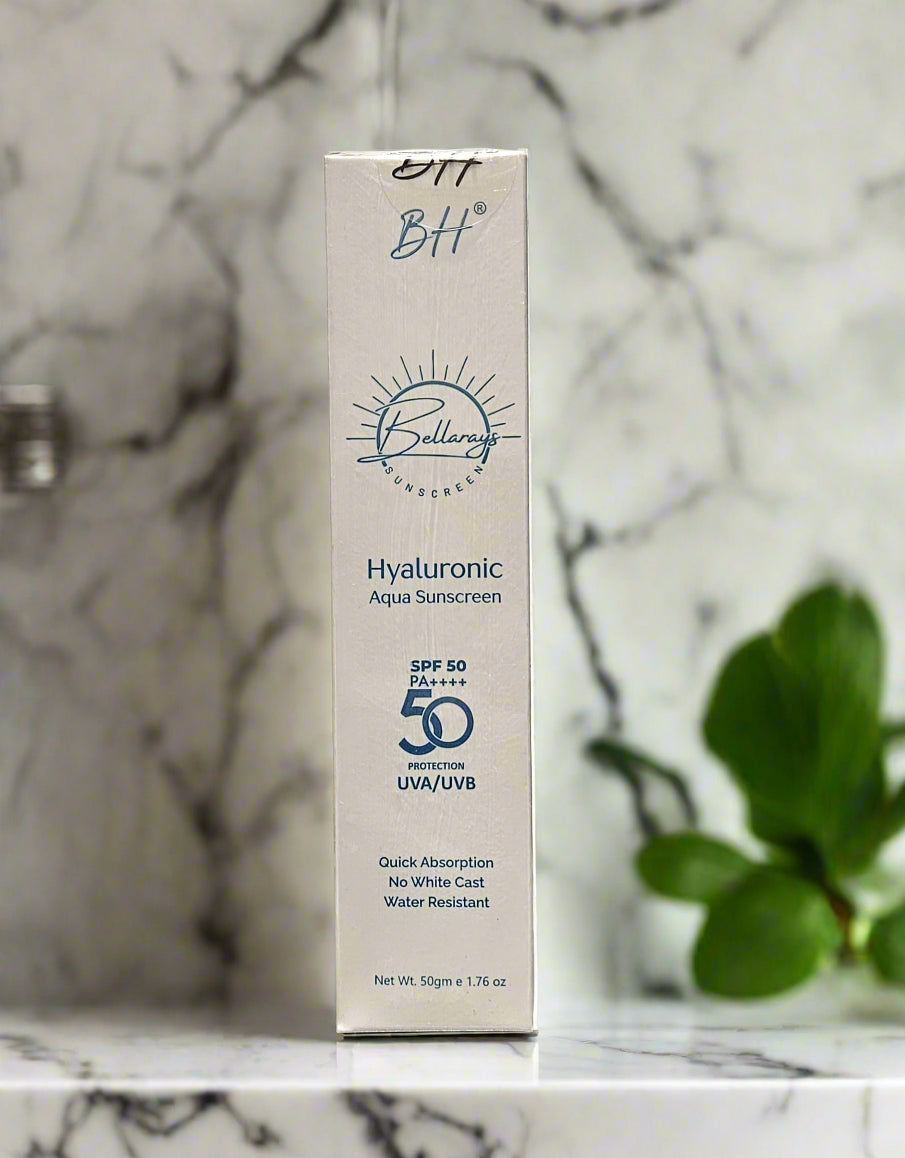 Bellacos Healthcare Bellarays Hyaluronic Aqua Sunscreen SPF 50 PA++++