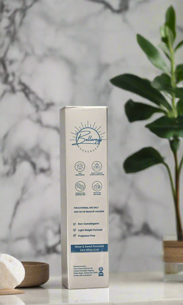 Bellacos Healthcare Bellarays Hyaluronic Aqua Sunscreen SPF 50 PA++++