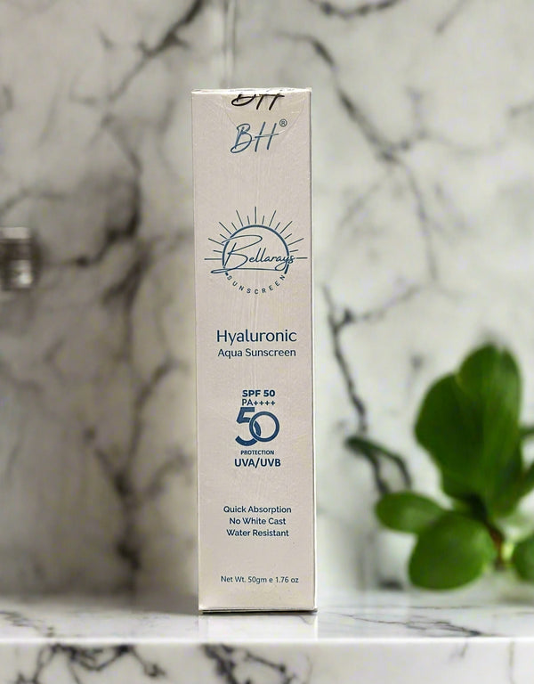 Bellacos Healthcare Bellarays Hyaluronic Aqua Sunscreen SPF 50 PA++++