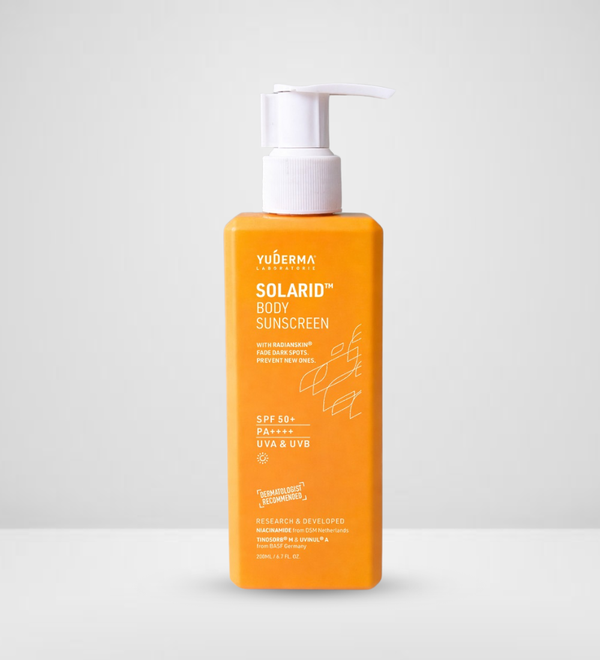 Yuderma Solarid Body Suncscreen SPF 50+ PA++++ UVA & UVB
