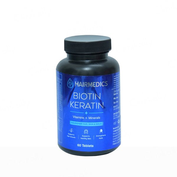 Yumedics Hairmedics Biotin + Keratin Vitamins & Minerals Nutraceutical Tablet