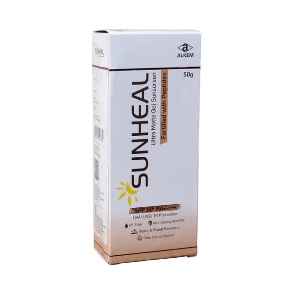 Sunheal Ultra Matte Gel Sunscreen SPF 50+ PA++++