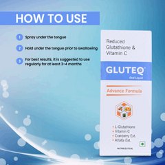 Gluteq (advance formula) Oral Spray with vitamin C