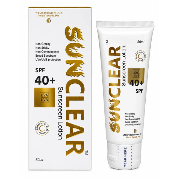 Sunclear Sunscreen Lotion SPF 40+ 60ml