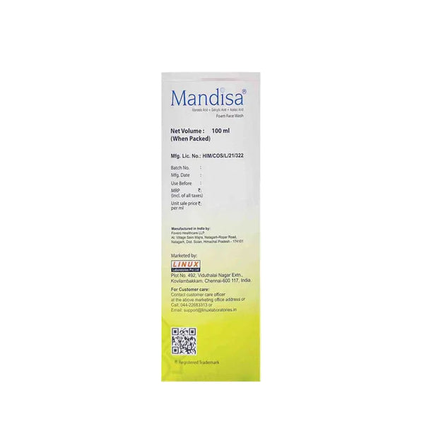 Mandisa Foam Face Wash