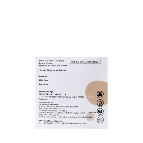 Tan Detox Anti Tan Mask
